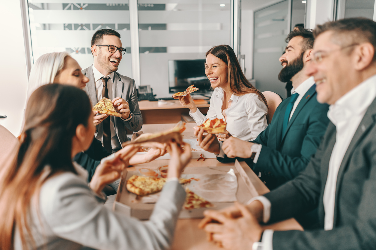 petit-déjeuner ou déjeuner en anglais en entreprise